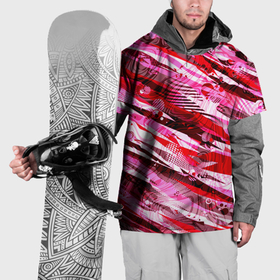 Накидка на куртку 3D с принтом Разноцветные паттерны узоры в Екатеринбурге, 100% полиэстер |  | 