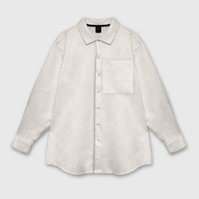 Мужская рубашка oversize 3D с принтом Молочный светло бежевый однотонный цвет  пантон 11 0605 в Белгороде,  |  | 