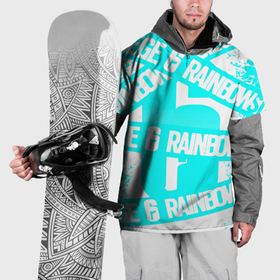 Накидка на куртку 3D с принтом Tom Clancys rainbow six в Новосибирске, 100% полиэстер |  | 
