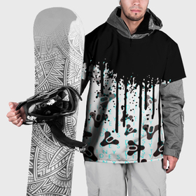 Накидка на куртку 3D с принтом Destiny pattern game abstraction в Екатеринбурге, 100% полиэстер |  | Тематика изображения на принте: 