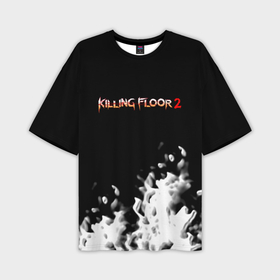 Мужская футболка oversize 3D с принтом Killing floor краски в городе Новоалтайск,  |  | 
