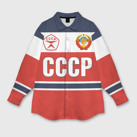 Мужская рубашка oversize 3D с принтом Союз Советских Социалистических Республик   СССР в Тюмени,  |  | Тематика изображения на принте: 