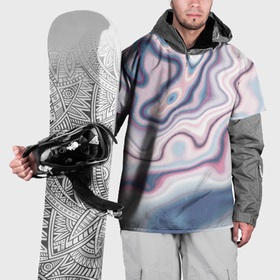 Накидка на куртку 3D с принтом Мраморные разводы в Кировске, 100% полиэстер |  | Тематика изображения на принте: 