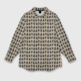 Мужская рубашка oversize 3D с принтом Леопардовый дождь в Тюмени,  |  | 
