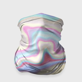 Бандана-труба 3D с принтом Мрамор узор разноцветный , 100% полиэстер, ткань с особыми свойствами — Activecool | плотность 150‒180 г/м2; хорошо тянется, но сохраняет форму | 