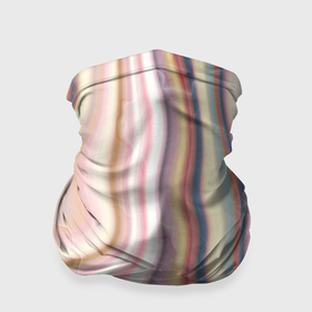 Бандана-труба 3D с принтом Мраморный узор волнами , 100% полиэстер, ткань с особыми свойствами — Activecool | плотность 150‒180 г/м2; хорошо тянется, но сохраняет форму | 