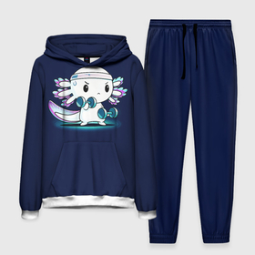 Мужской костюм с толстовкой 3D Спортивный аксолотль: в Ухте,  |  |