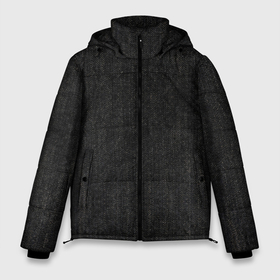 Мужская зимняя куртка 3D с принтом Черная Джинса в Тюмени, верх — 100% полиэстер; подкладка — 100% полиэстер; утеплитель — 100% полиэстер | длина ниже бедра, свободный силуэт Оверсайз. Есть воротник-стойка, отстегивающийся капюшон и ветрозащитная планка. 

Боковые карманы с листочкой на кнопках и внутренний карман на молнии. | Тематика изображения на принте: 