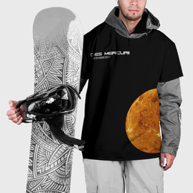 Накидка на куртку 3D с принтом Меркурий   dies mercurii в Санкт-Петербурге, 100% полиэстер |  | Тематика изображения на принте: 