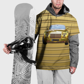Накидка на куртку 3D с принтом Rolls Royce Sweptail в Тюмени, 100% полиэстер |  | Тематика изображения на принте: 
