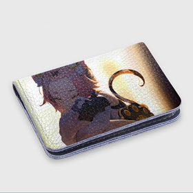 Картхолдер с принтом с принтом Genshin Impact Диона Cat в Екатеринбурге, натуральная матовая кожа | размер 7,3 х 10 см; кардхолдер имеет 4 кармана для карт; | Тематика изображения на принте: 