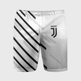 Мужские шорты спортивные с принтом Juventus sport geometry ,  |  | Тематика изображения на принте: 