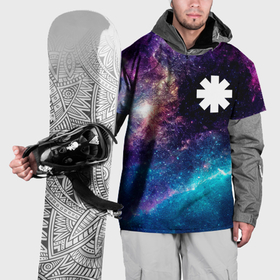 Накидка на куртку 3D с принтом Red Hot Chili Peppers space rock в Тюмени, 100% полиэстер |  | 
