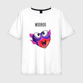 Мужская футболка хлопок Oversize с принтом The sims woohoo в Кировске, 100% хлопок | свободный крой, круглый ворот, “спинка” длиннее передней части | 