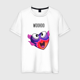 Мужская футболка хлопок с принтом The sims woohoo в Новосибирске, 100% хлопок | прямой крой, круглый вырез горловины, длина до линии бедер, слегка спущенное плечо. | 