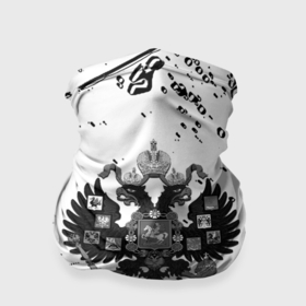 Бандана-труба 3D с принтом Герб России краски текстура в Курске, 100% полиэстер, ткань с особыми свойствами — Activecool | плотность 150‒180 г/м2; хорошо тянется, но сохраняет форму | 