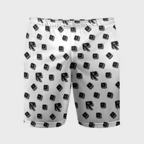 Мужские шорты спортивные с принтом Roblox pattern ,  |  | 
