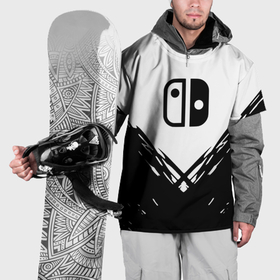 Накидка на куртку 3D с принтом Nintendo краски лого в Курске, 100% полиэстер |  | Тематика изображения на принте: 