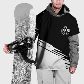Накидка на куртку 3D с принтом Borussia текстура краски в Курске, 100% полиэстер |  | Тематика изображения на принте: 