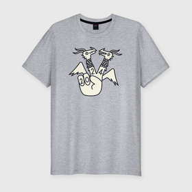Мужская футболка хлопок Slim с принтом Peace dragons в Тюмени, 92% хлопок, 8% лайкра | приталенный силуэт, круглый вырез ворота, длина до линии бедра, короткий рукав | 