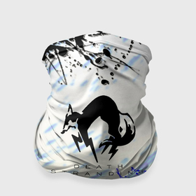 Бандана-труба 3D с принтом Хидео кодзима game death stranding в Санкт-Петербурге, 100% полиэстер, ткань с особыми свойствами — Activecool | плотность 150‒180 г/м2; хорошо тянется, но сохраняет форму | 