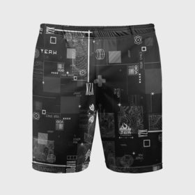 Мужские шорты спортивные с принтом Y2k aesthetics print в Курске,  |  | 