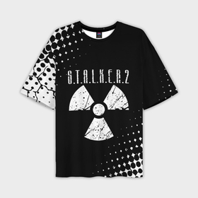 Мужская футболка oversize 3D с принтом Stalker: Shadow of Chernobyl  радиоактивность в Тюмени,  |  | 