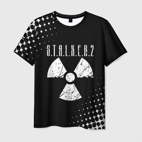 Мужская футболка 3D с принтом Stalker: Shadow of Chernobyl  радиоактивность в Тюмени, 100% полиэфир | прямой крой, круглый вырез горловины, длина до линии бедер | 