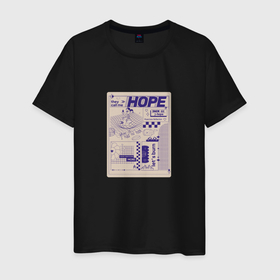 Мужская футболка хлопок с принтом J Hope   Jack in the box Y2K в Белгороде, 100% хлопок | прямой крой, круглый вырез горловины, длина до линии бедер, слегка спущенное плечо. | 