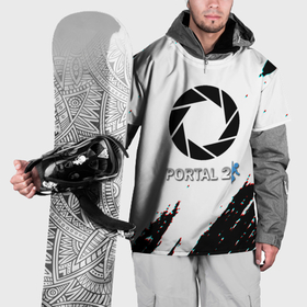 Накидка на куртку 3D с принтом Portal 2 краски валв в Курске, 100% полиэстер |  | Тематика изображения на принте: 