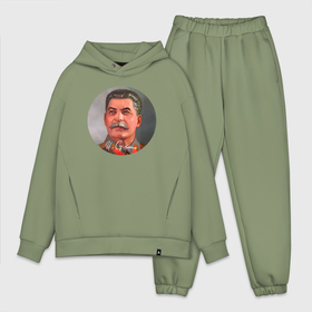 Мужской костюм oversize хлопок с принтом Stalin color в Тюмени,  |  | 