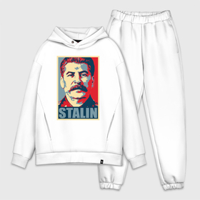 Мужской костюм oversize хлопок с принтом Face Stalin в Тюмени,  |  | 