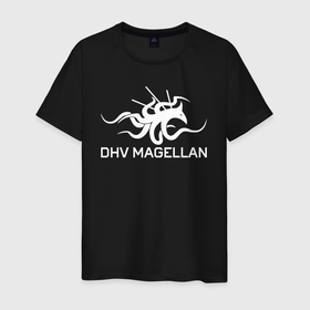 Мужская футболка хлопок с принтом Dhv magellan death stranding 2 on the beach в Кировске, 100% хлопок | прямой крой, круглый вырез горловины, длина до линии бедер, слегка спущенное плечо. | 