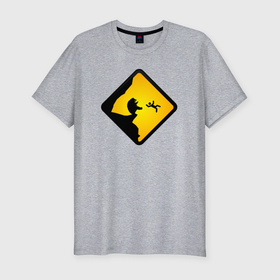 Мужская футболка хлопок Slim с принтом Знаки опасности   гадкие медведи в Кировске, 92% хлопок, 8% лайкра | приталенный силуэт, круглый вырез ворота, длина до линии бедра, короткий рукав | 