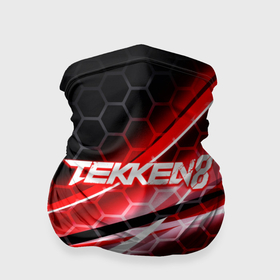 Бандана-труба 3D с принтом Tekken 8 огненное лого файтинг , 100% полиэстер, ткань с особыми свойствами — Activecool | плотность 150‒180 г/м2; хорошо тянется, но сохраняет форму | 