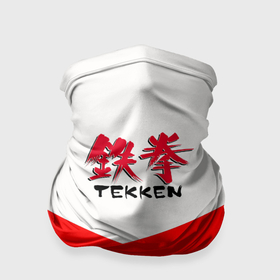Бандана-труба 3D с принтом Tekken текстура файтинг япония в Белгороде, 100% полиэстер, ткань с особыми свойствами — Activecool | плотность 150‒180 г/м2; хорошо тянется, но сохраняет форму | 