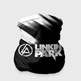 Бандана-труба 3D с принтом Linkin park рок бенд краски в Кировске, 100% полиэстер, ткань с особыми свойствами — Activecool | плотность 150‒180 г/м2; хорошо тянется, но сохраняет форму | 
