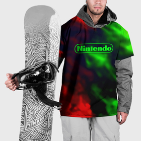 Накидка на куртку 3D с принтом Нинтендо битва огней консольщик , 100% полиэстер |  | Тематика изображения на принте: 