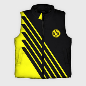 Мужской жилет утепленный 3D с принтом Borussia sport line uniform ,  |  | 