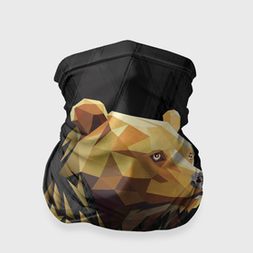 Бандана-труба 3D с принтом Русский бурый медведь 2024 в Рязани, 100% полиэстер, ткань с особыми свойствами — Activecool | плотность 150‒180 г/м2; хорошо тянется, но сохраняет форму | 