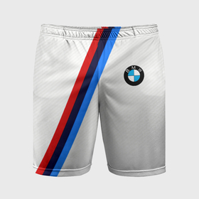 Мужские шорты спортивные с принтом BMW brend geometry sport в Новосибирске,  |  | Тематика изображения на принте: 