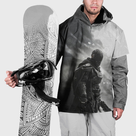 Накидка на куртку 3D с принтом Кибернетический штурмовик , 100% полиэстер |  | 