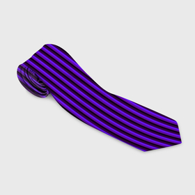 Галстук 3D с принтом Вертикальные полосы фиолетовый в Курске, 100% полиэстер | Длина 148 см; Плотность 150-180 г/м2 | 