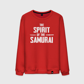 Мужской свитшот хлопок с принтом The spirit of the samurai logo , 100% хлопок |  | 