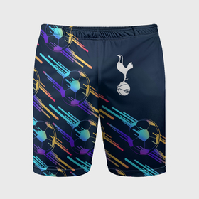 Мужские шорты спортивные с принтом Tottenham градиентные мячи ,  |  | 