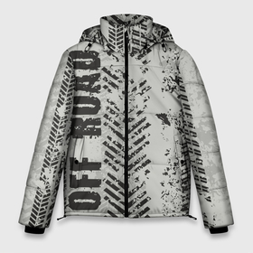 Мужская зимняя куртка 3D с принтом Бездорожье   следы в Новосибирске, верх — 100% полиэстер; подкладка — 100% полиэстер; утеплитель — 100% полиэстер | длина ниже бедра, свободный силуэт Оверсайз. Есть воротник-стойка, отстегивающийся капюшон и ветрозащитная планка. 

Боковые карманы с листочкой на кнопках и внутренний карман на молнии. | 