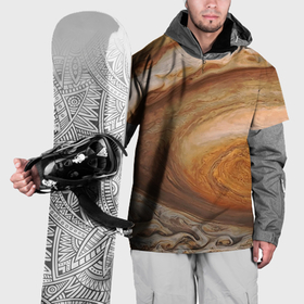 Накидка на куртку 3D с принтом Волны Юпитера   star dust , 100% полиэстер |  | 