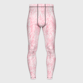 Мужские тайтсы 3D с принтом Розовая плюшевая мягкая текстура в Санкт-Петербурге,  |  | 
