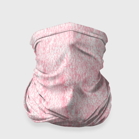 Бандана-труба 3D с принтом Розовая плюшевая мягкая текстура в Санкт-Петербурге, 100% полиэстер, ткань с особыми свойствами — Activecool | плотность 150‒180 г/м2; хорошо тянется, но сохраняет форму | 