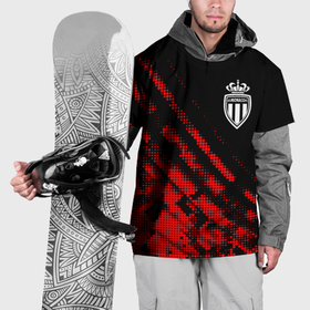 Накидка на куртку 3D с принтом Monaco sport grunge в Санкт-Петербурге, 100% полиэстер |  | Тематика изображения на принте: 